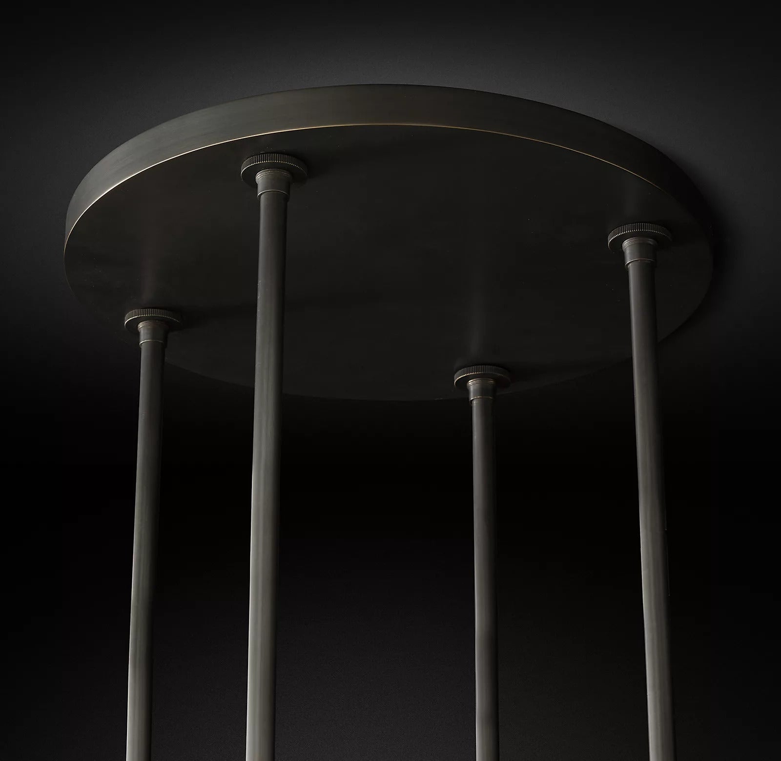 Revella Glass Cup Round Chandelier 36"