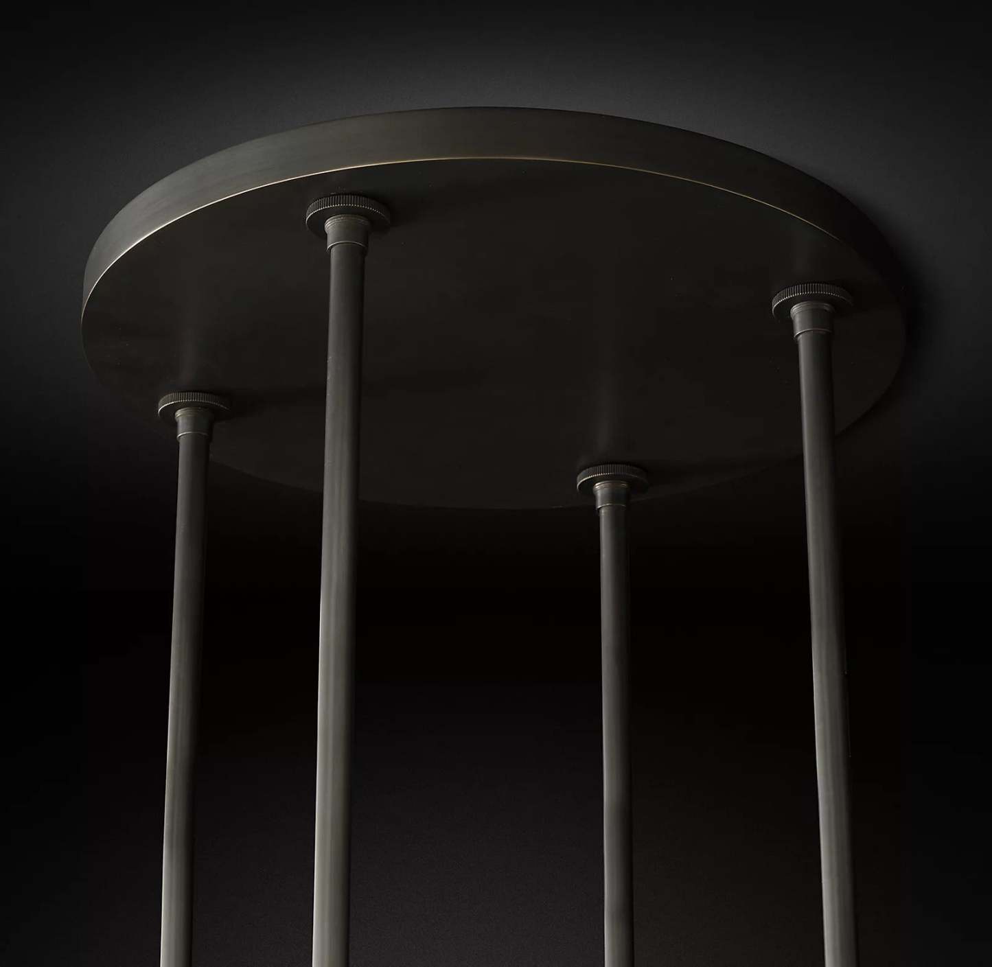 Revella Glass Cup Round Chandelier 36"