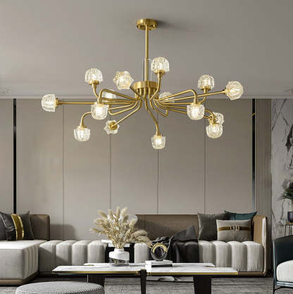 Nala Crystal Chandelier 15 Lights
