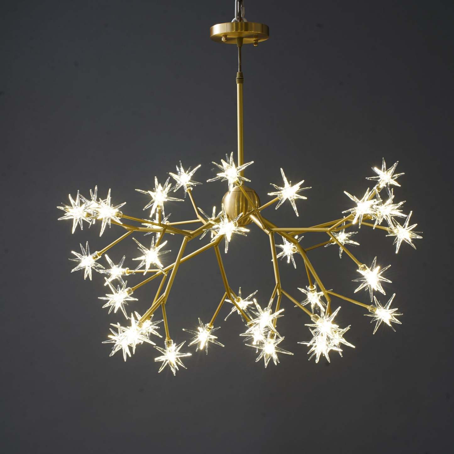 Light luxury meteor chandelier