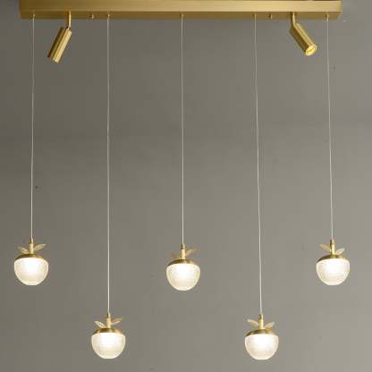 Modern Creative apple rectangle chandelier