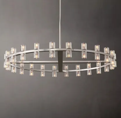 Arcachon Led Round Chandelier For Crystal Cup 48"