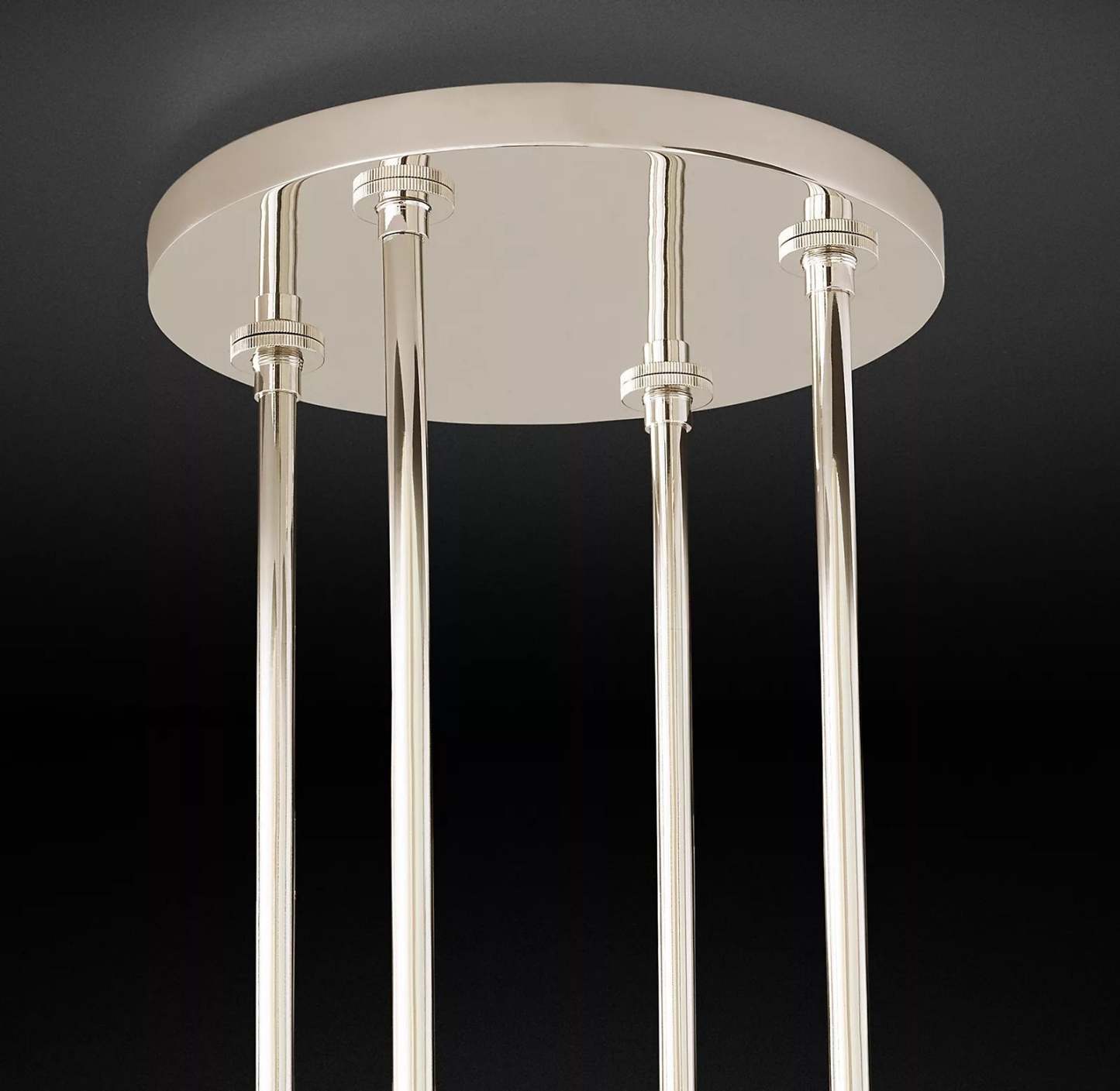 Revella Glass Cup Round Chandelier 36"