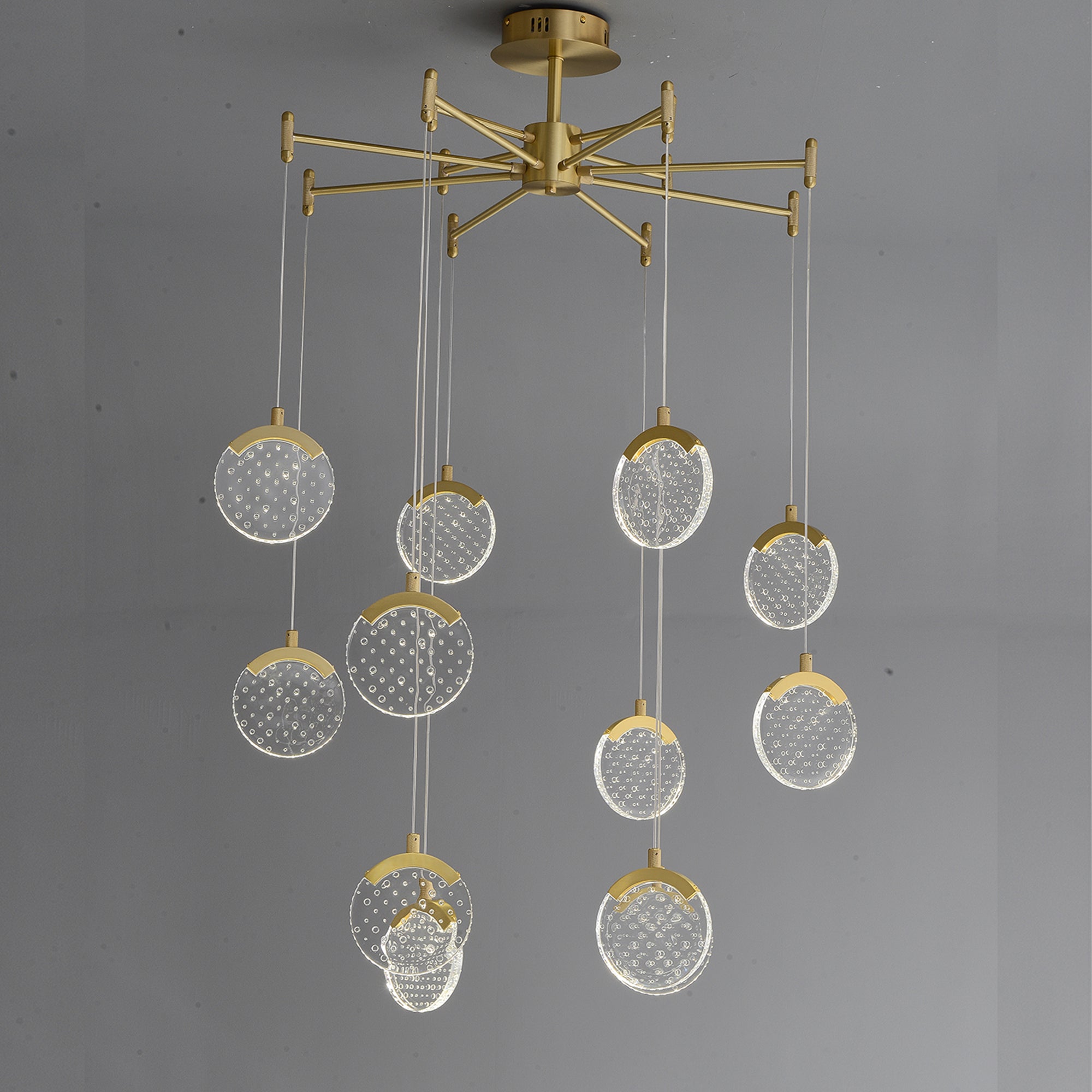Fashion Modern Brass chandelier