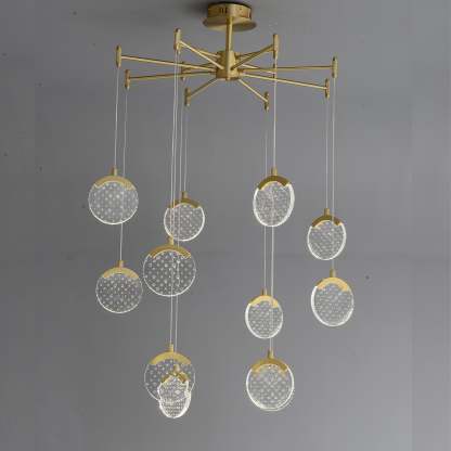 Fashion Modern Brass chandelier