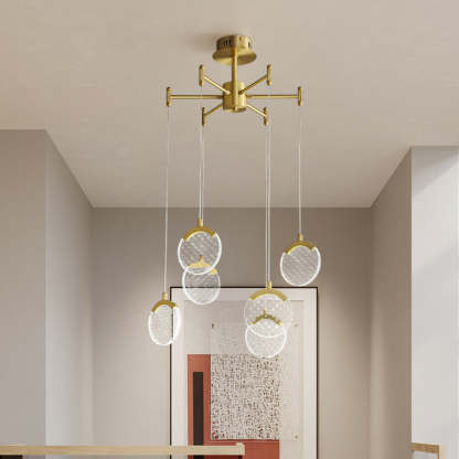 Fashion Modern Brass chandelier