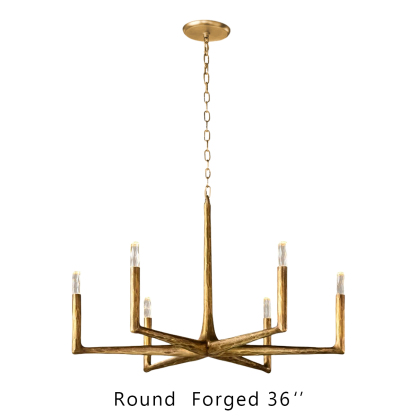Thaddeus Round Chandelier 36"