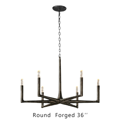 Thaddeus Round Chandelier 36"
