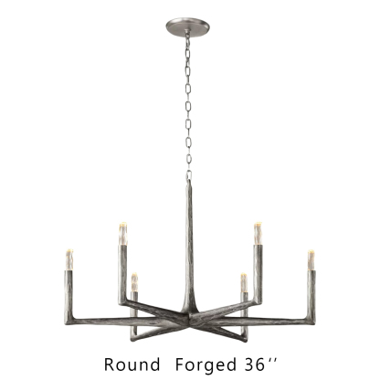 Thaddeus Round Chandelier 36"
