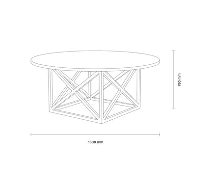 Axel Mk3 Round Dining Table Specifications
