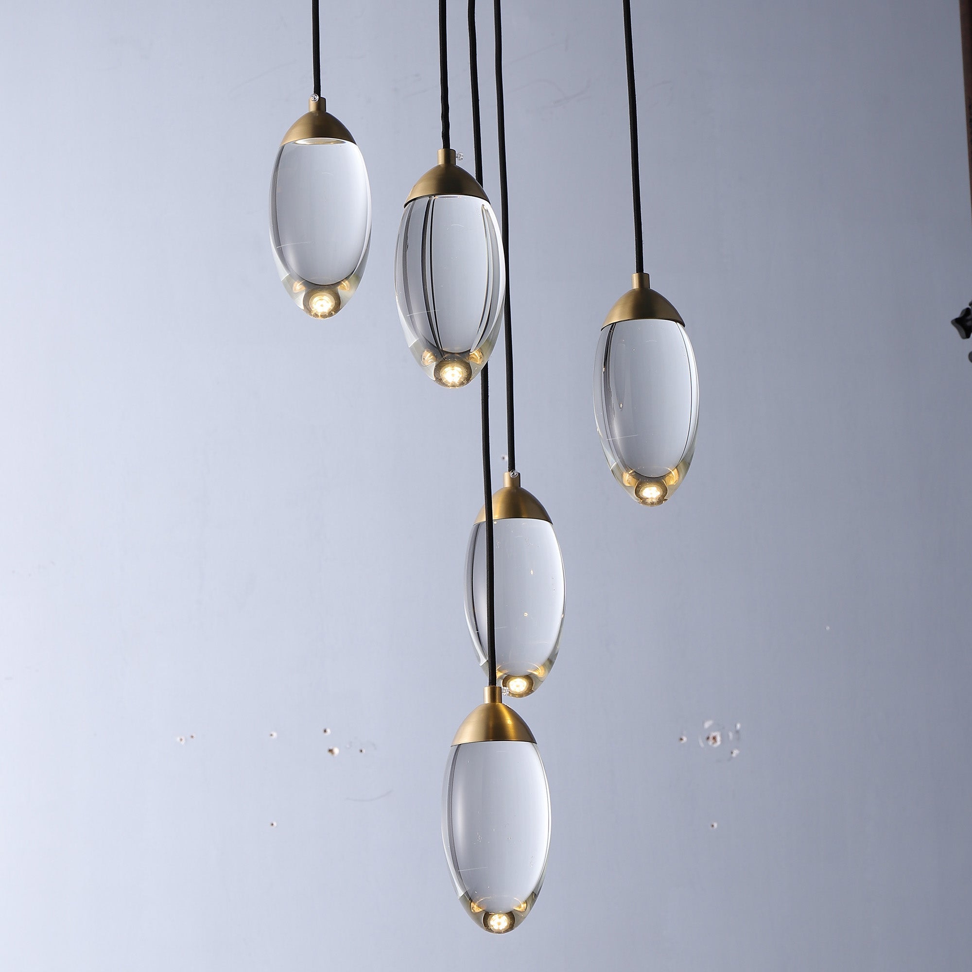 Water droplets Chandelier