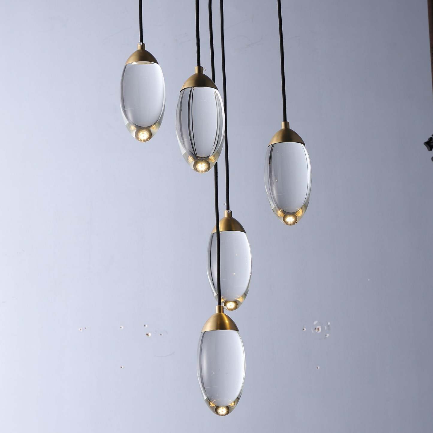 Water droplets Chandelier