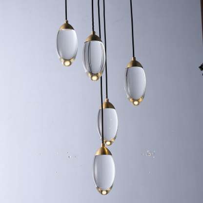 Water droplets Chandelier