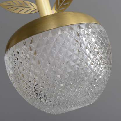 Modern Creative apple rectangle chandelier