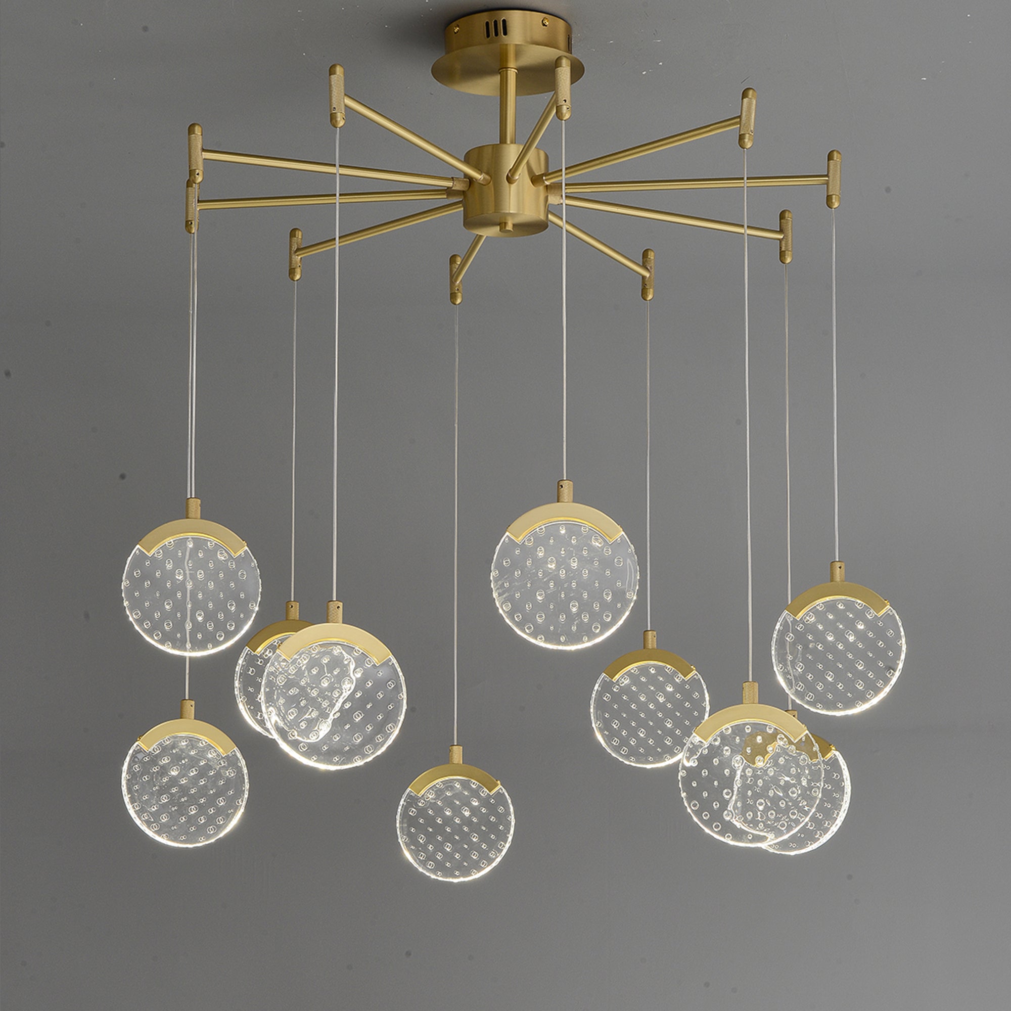 Fashion Modern Brass chandelier