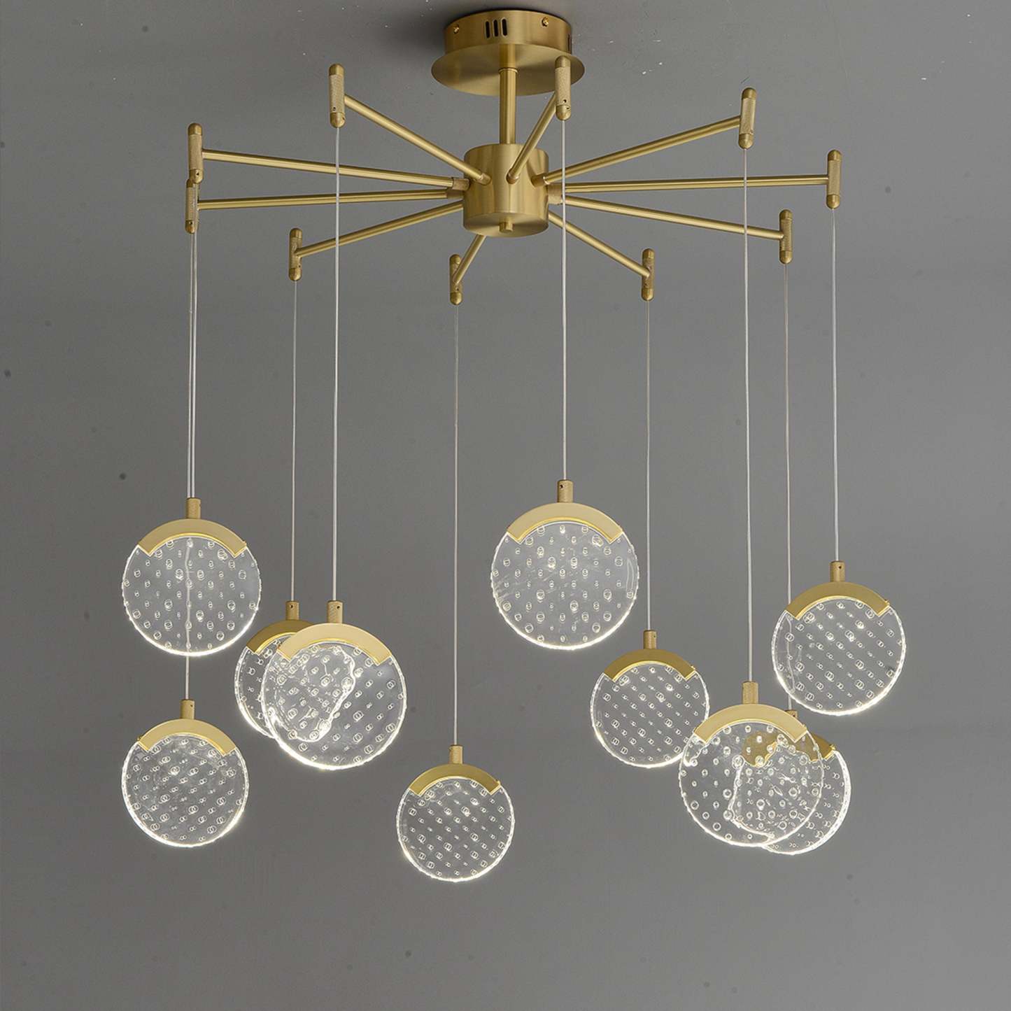 Fashion Modern Brass chandelier