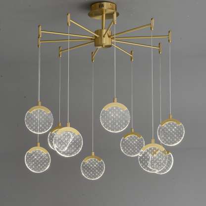 Fashion Modern Brass chandelier