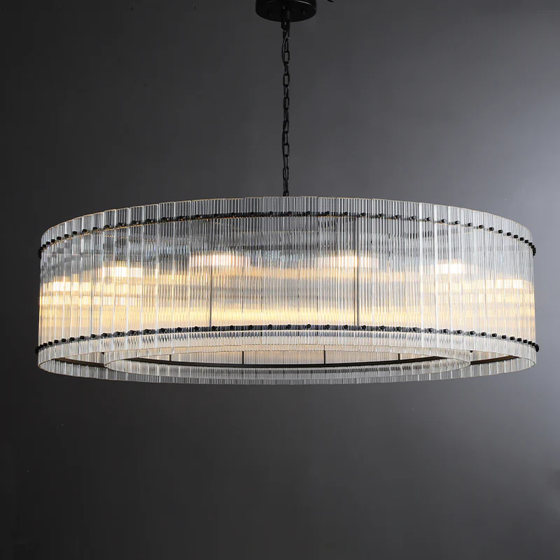 San Marc Handmade Glass Round Chandelier 60"