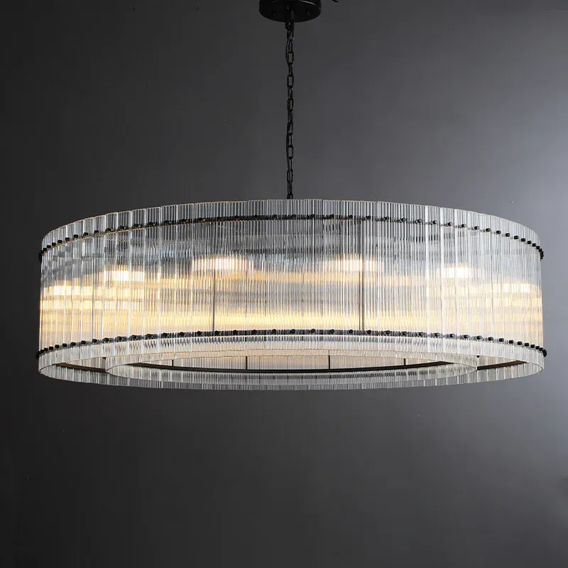 San Marc Handmade Glass Round Chandelier 60"