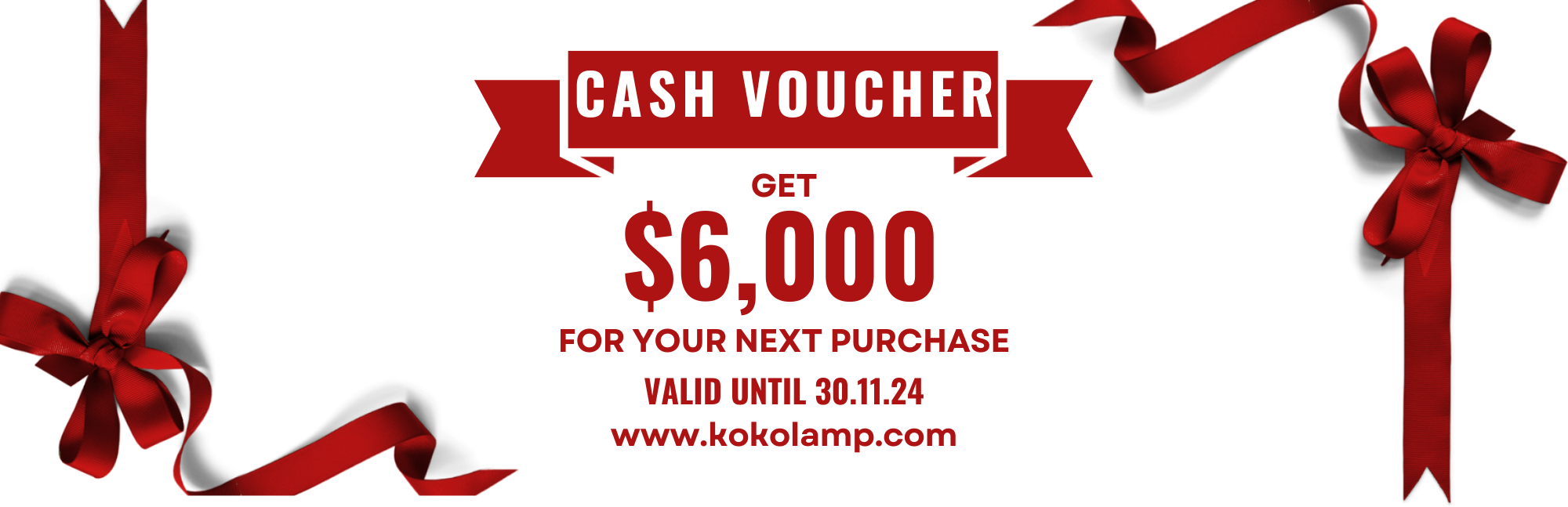 $6,000 Cash voucher