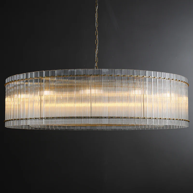 San Marc Handmade Glass Round Chandelier 60"