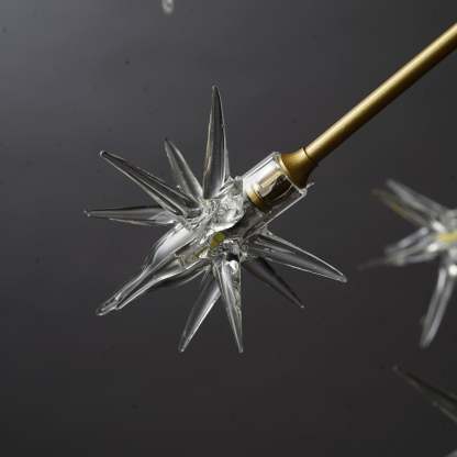 Light luxury meteor chandelier