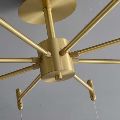 Fashion Modern Brass chandelier