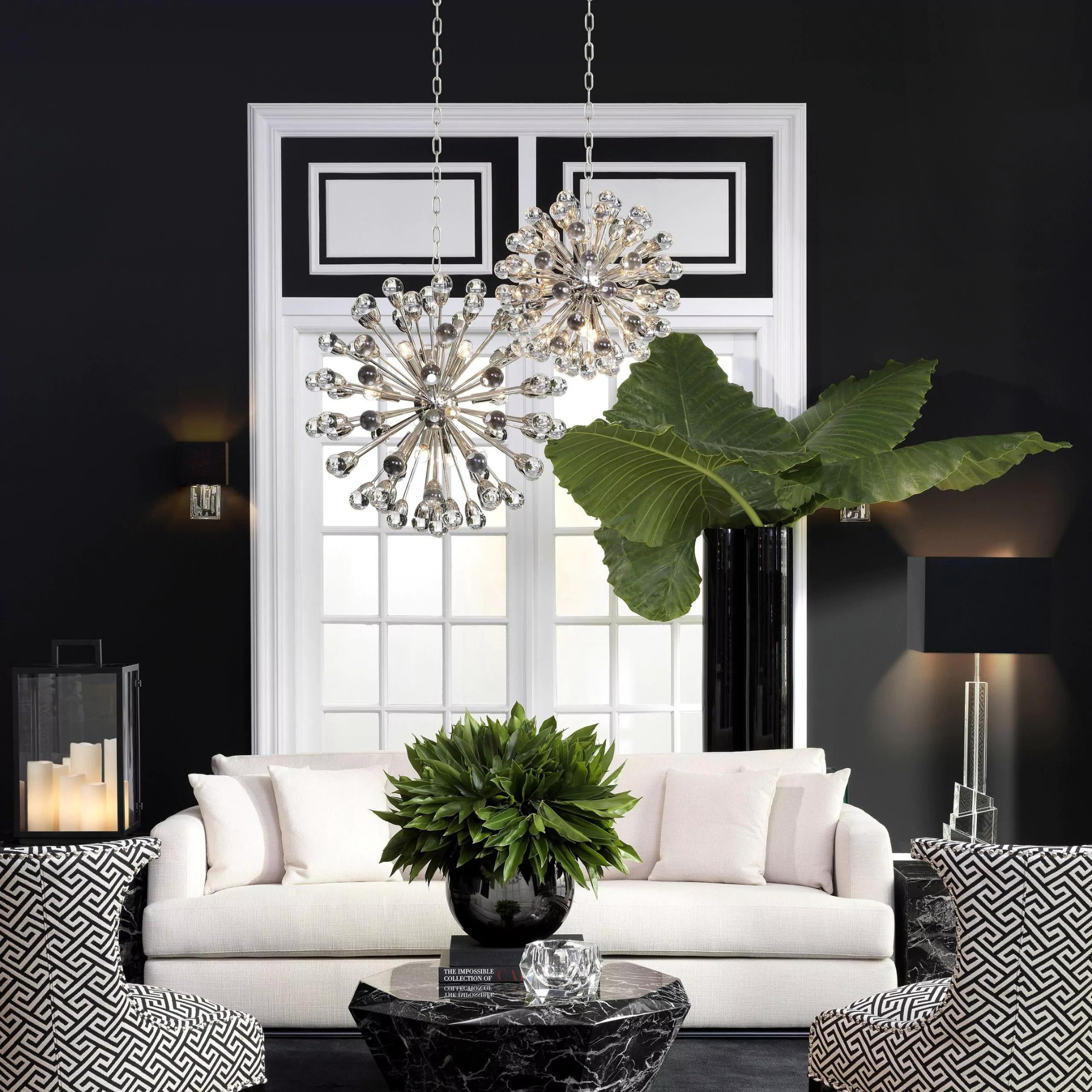 Anto S/L (Gold/Nickel) Modern Chandelier