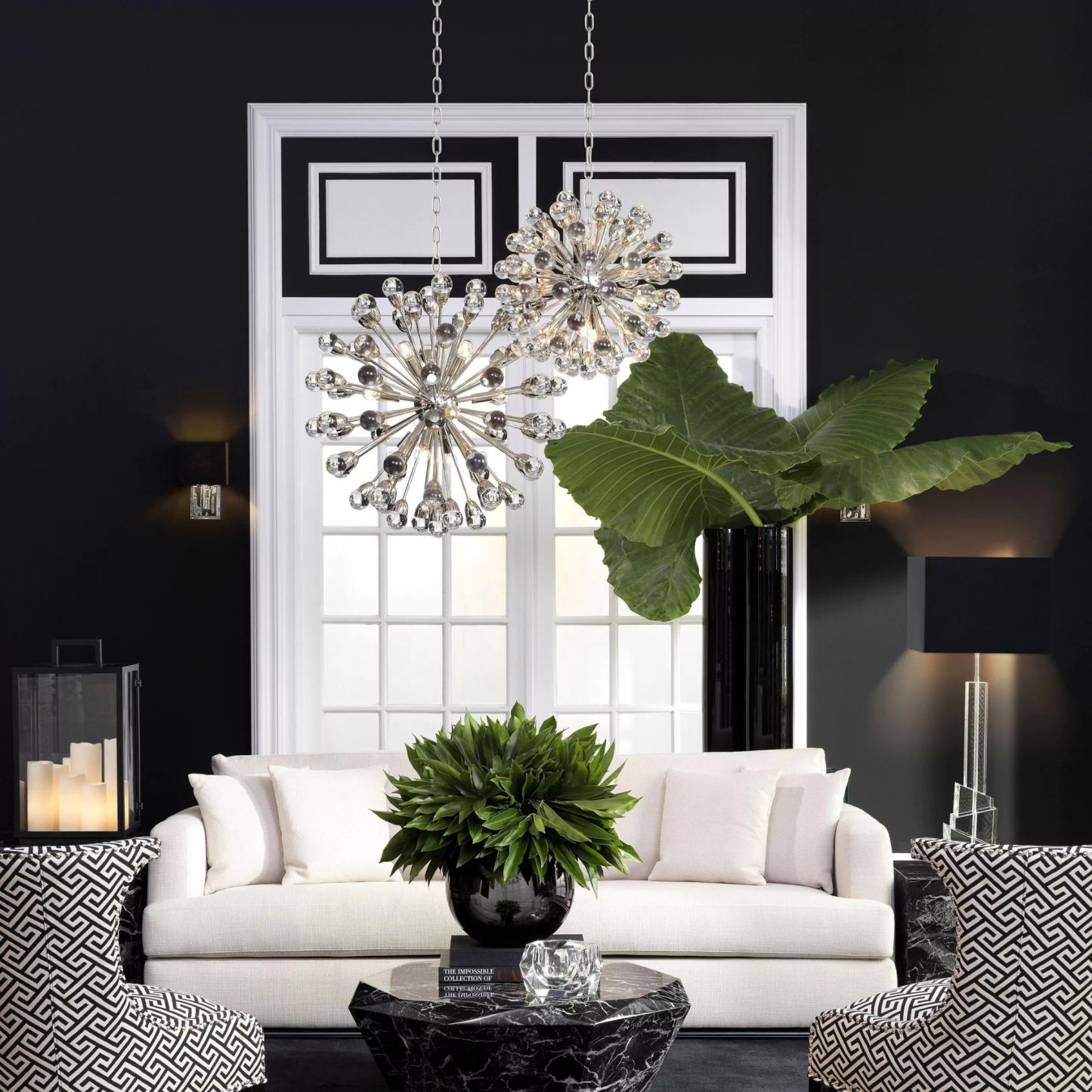 Anto S/L (Gold/Nickel) Modern Chandelier