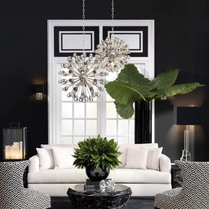 Anto S/L (Gold/Nickel) Modern Chandelier