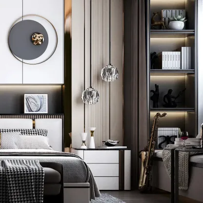 Bouble De Crystal Ball Pendant Lighting