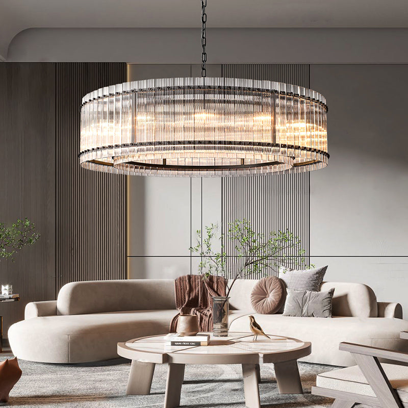 San Marc Handmade Glass Round Chandelier 60" Lamp body