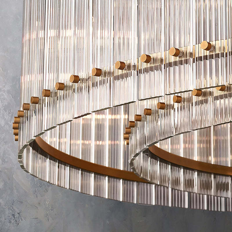 San Marc Handmade Glass Round Chandelier 60" Lamp body