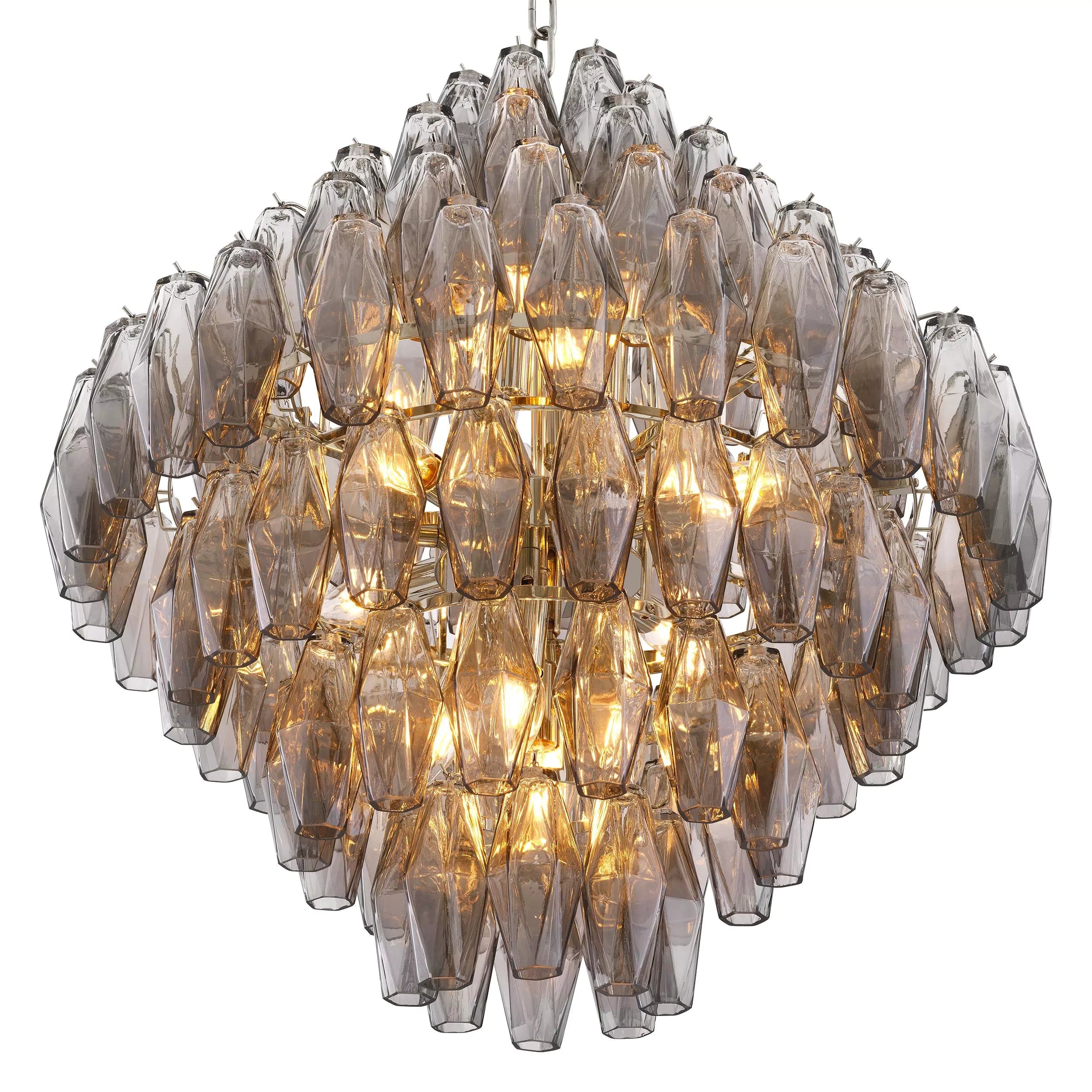 Chiara Glass L Modern Chandelier 