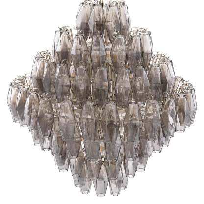 Chiara Glass L Modern Chandelier 