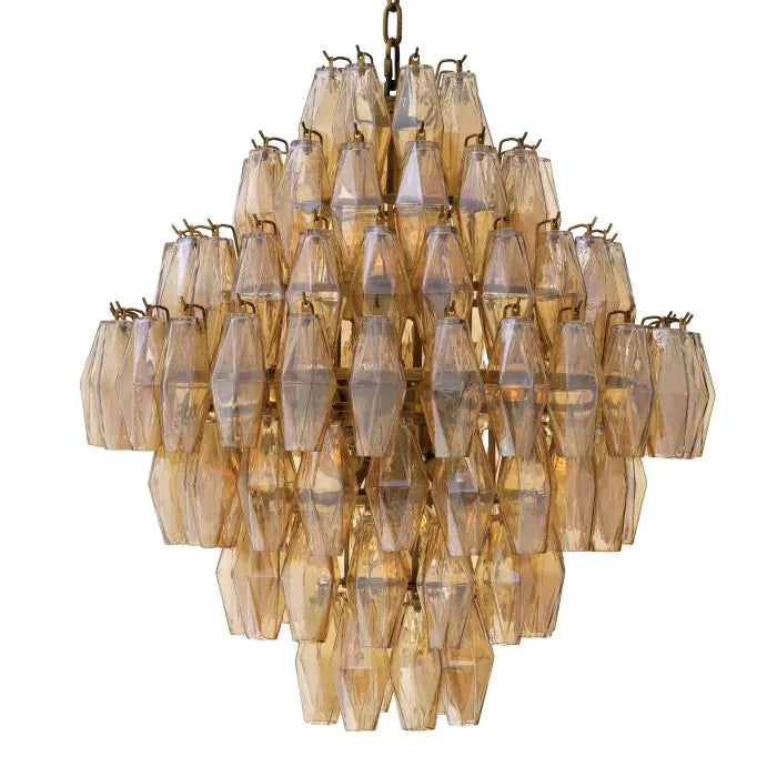 Chiara Glass L Modern Chandelier - Eichholtz