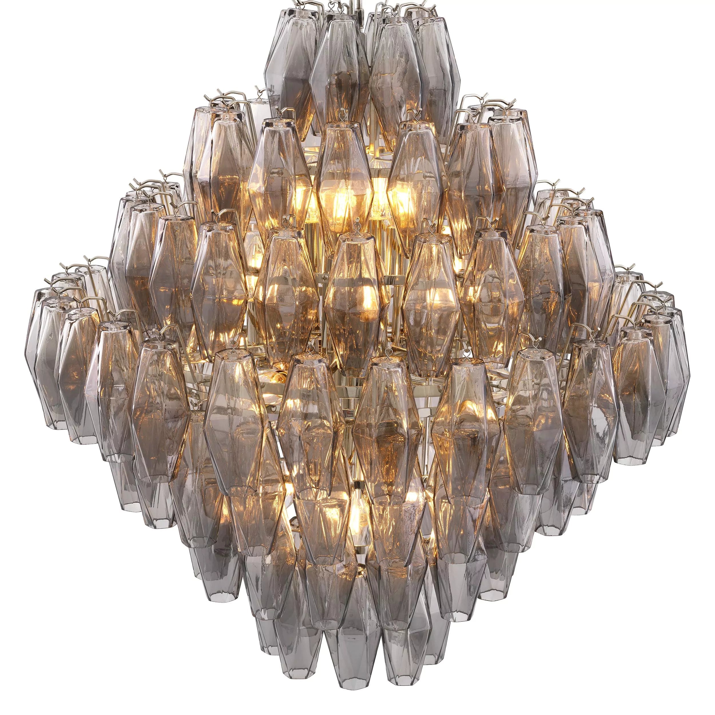 Chiara Glass L Modern Chandelier 