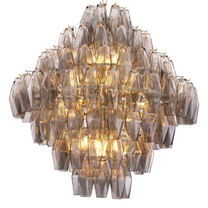 Chiara Glass L Modern Chandelier 