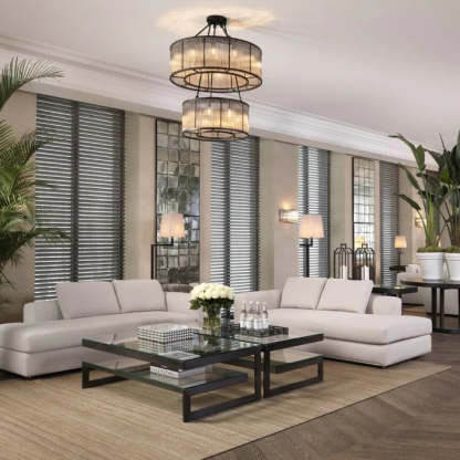 Bernardi Ceiling Lights[Single/Twin] - (Brass/Bronze/Nickel) 