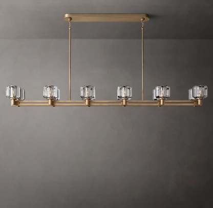Dema Double Linear Chandelier 72''