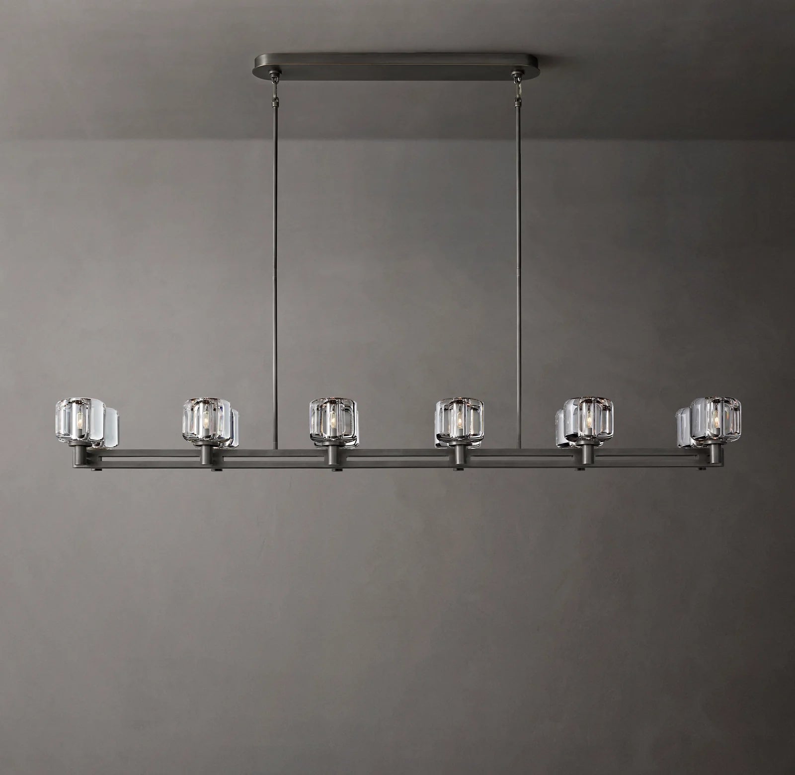 Dema Double Linear Chandelier 72''