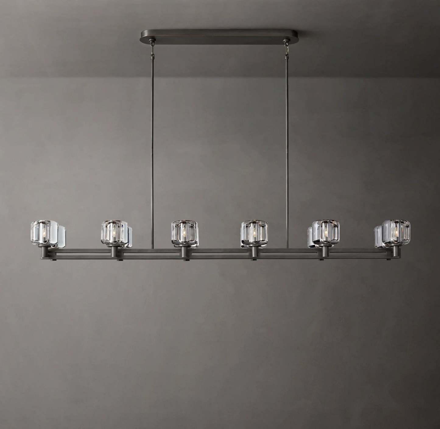 Dema Double Linear Chandelier 72''