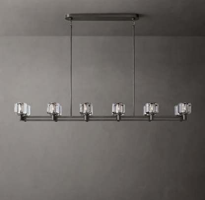 Dema Double Linear Chandelier 72''