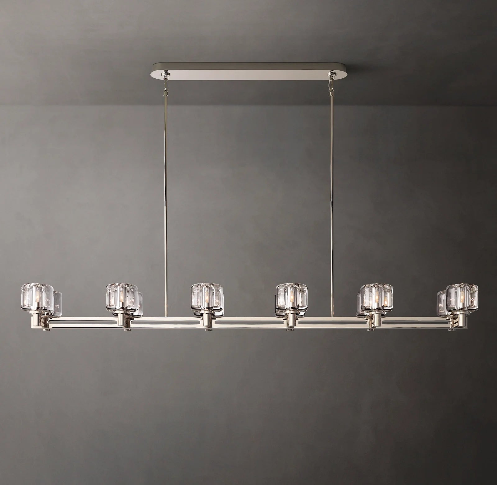 Dema Double Linear Chandelier 72''