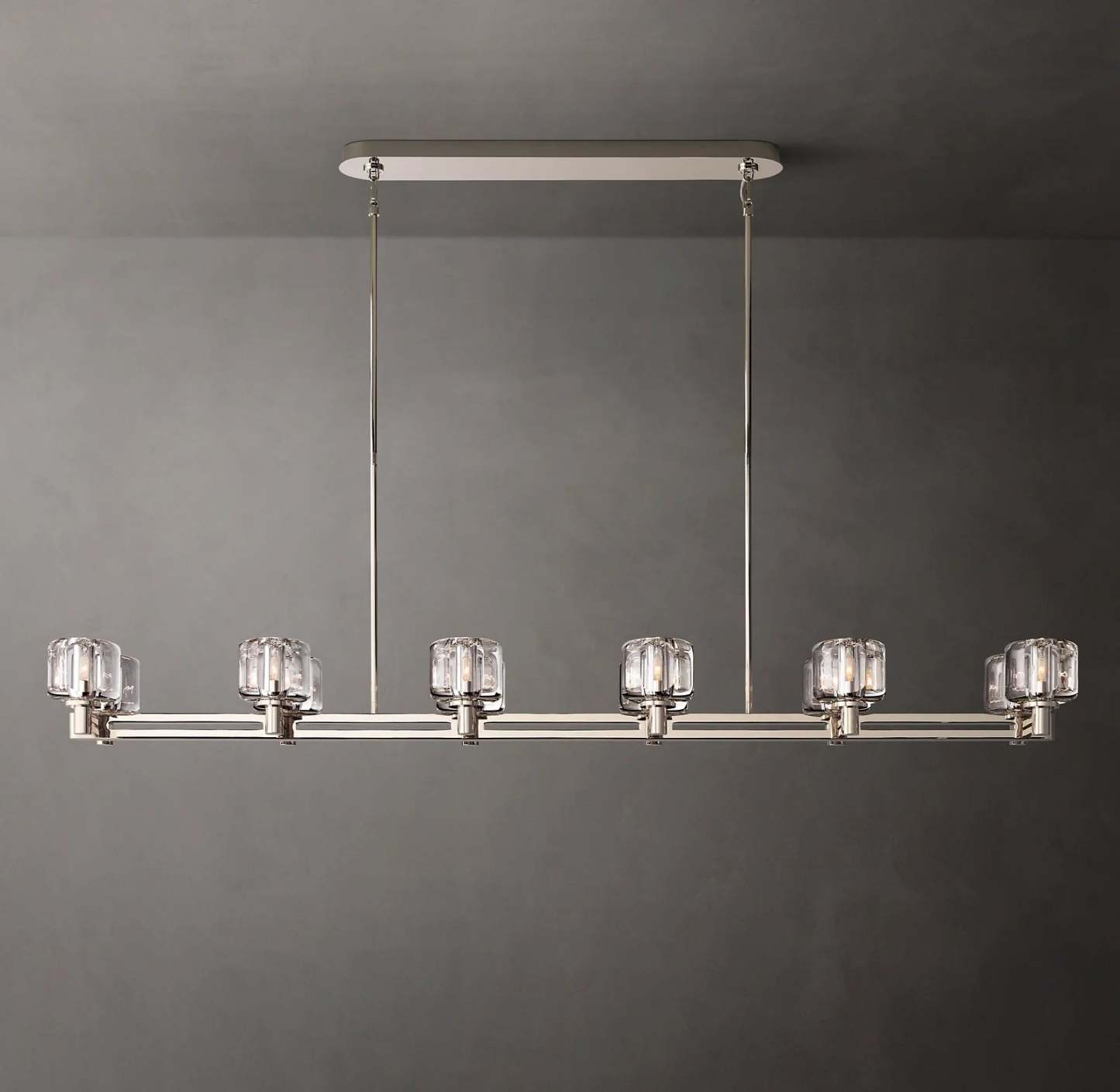 Dema Double Linear Chandelier 72''