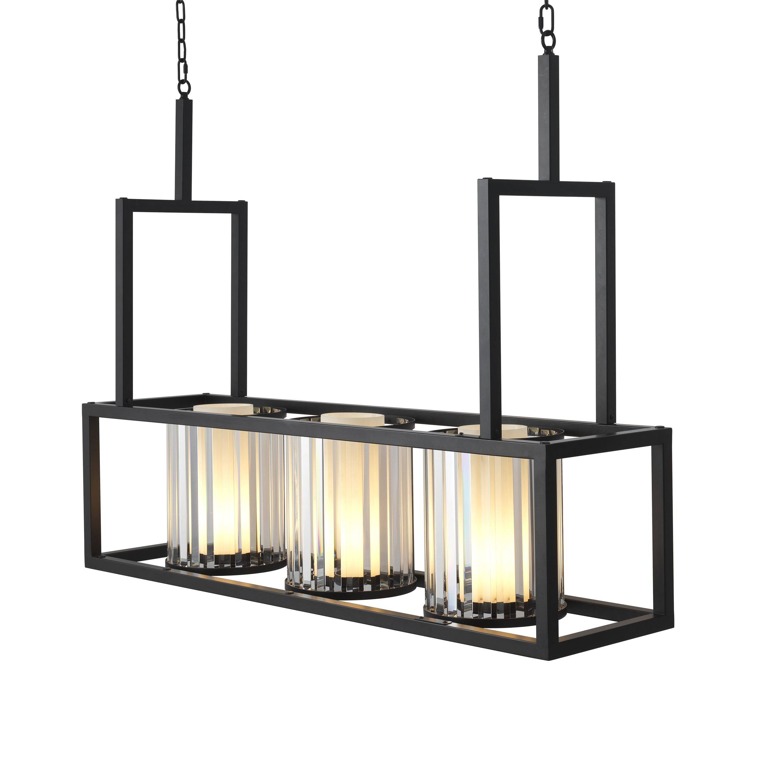 Carducci Modern Chandelier - [Black] 