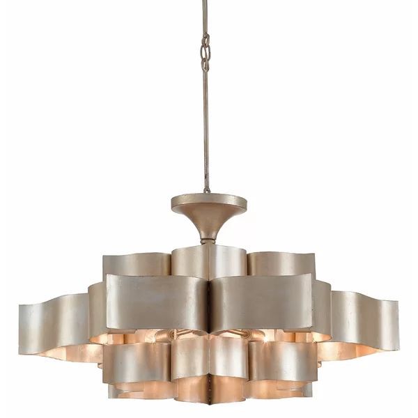 Classical Lotus 6 Lights Chandelier