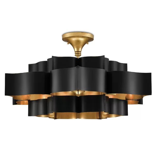 Classical Lotus 6 Lights Chandelier