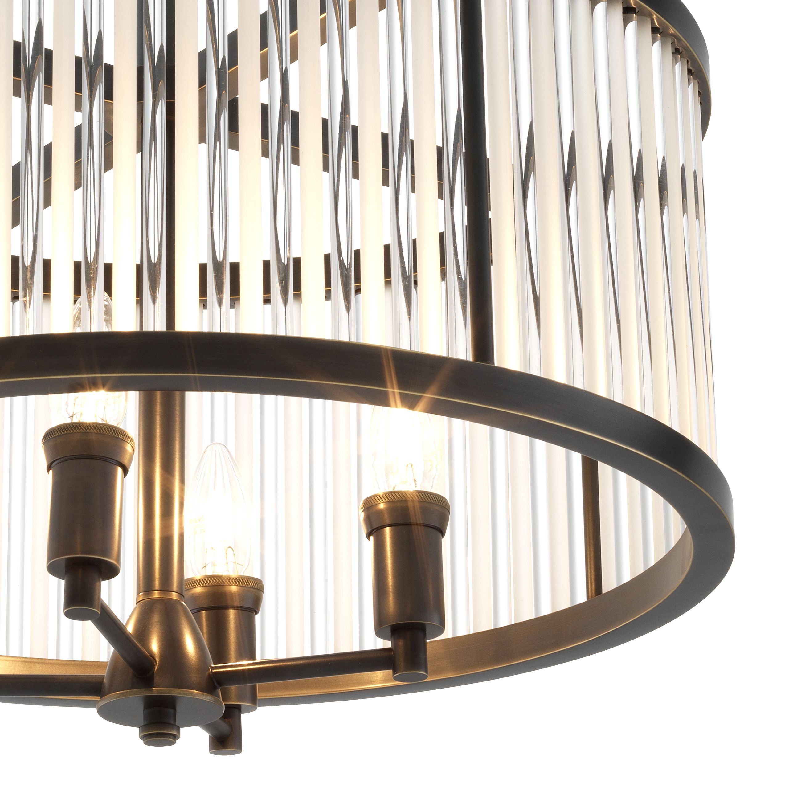 Darcy Modern Chandelier - [Bronze] 