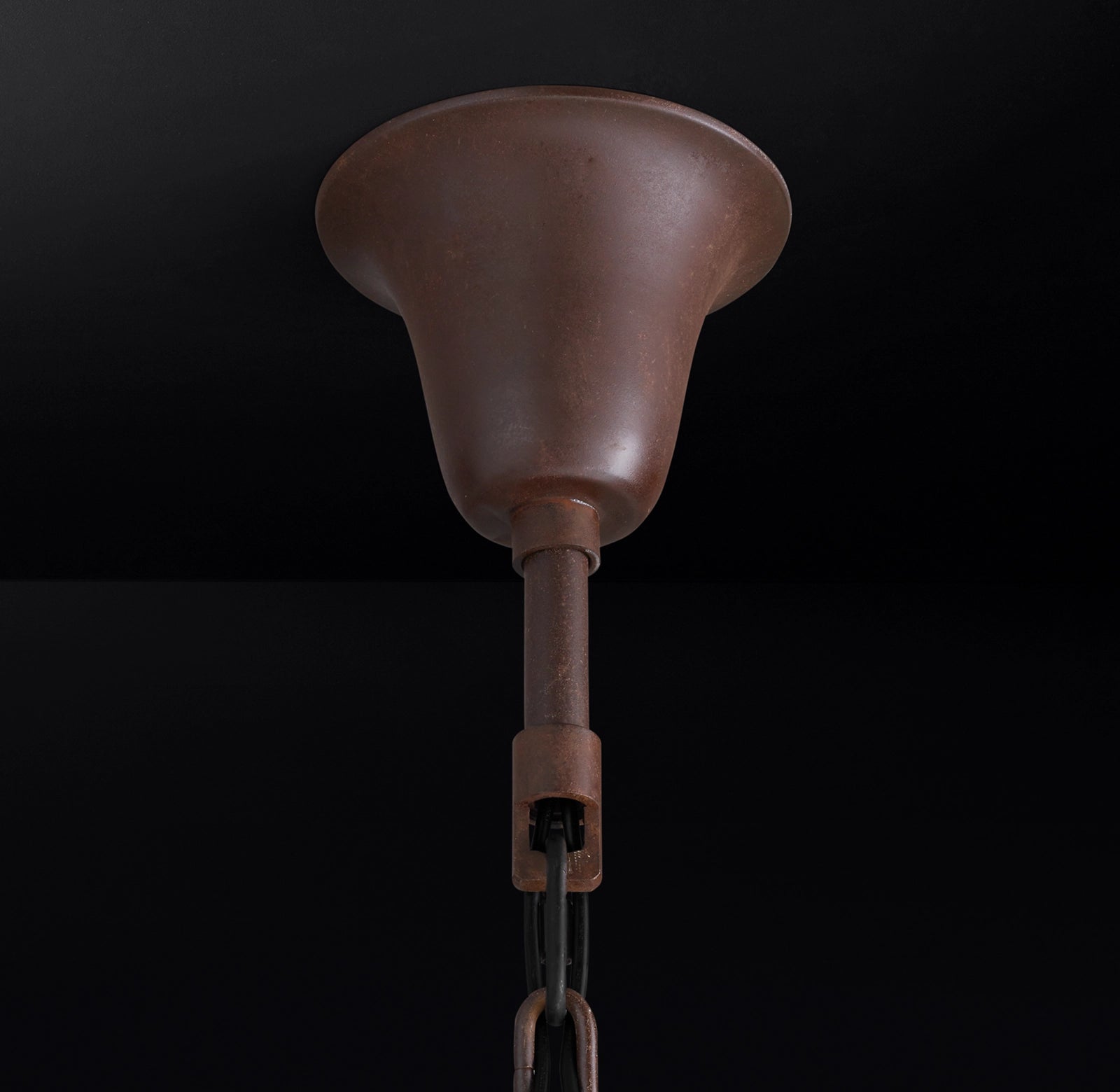 Roococo Iron & Crystal Round Chandelier 101"